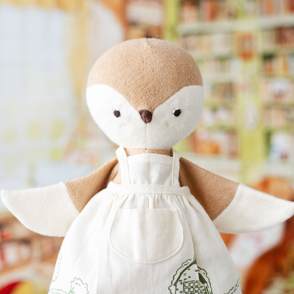 Village Stroll Apron Dress