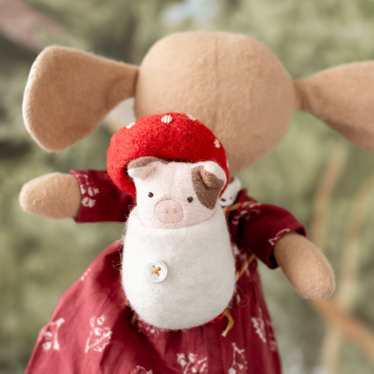 Toadstool Doll Backpack