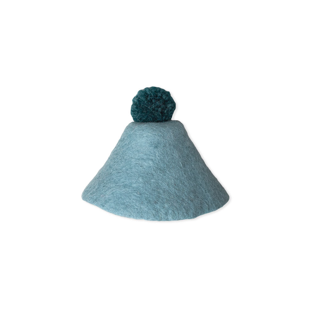 Pompom Felt Doll Hat