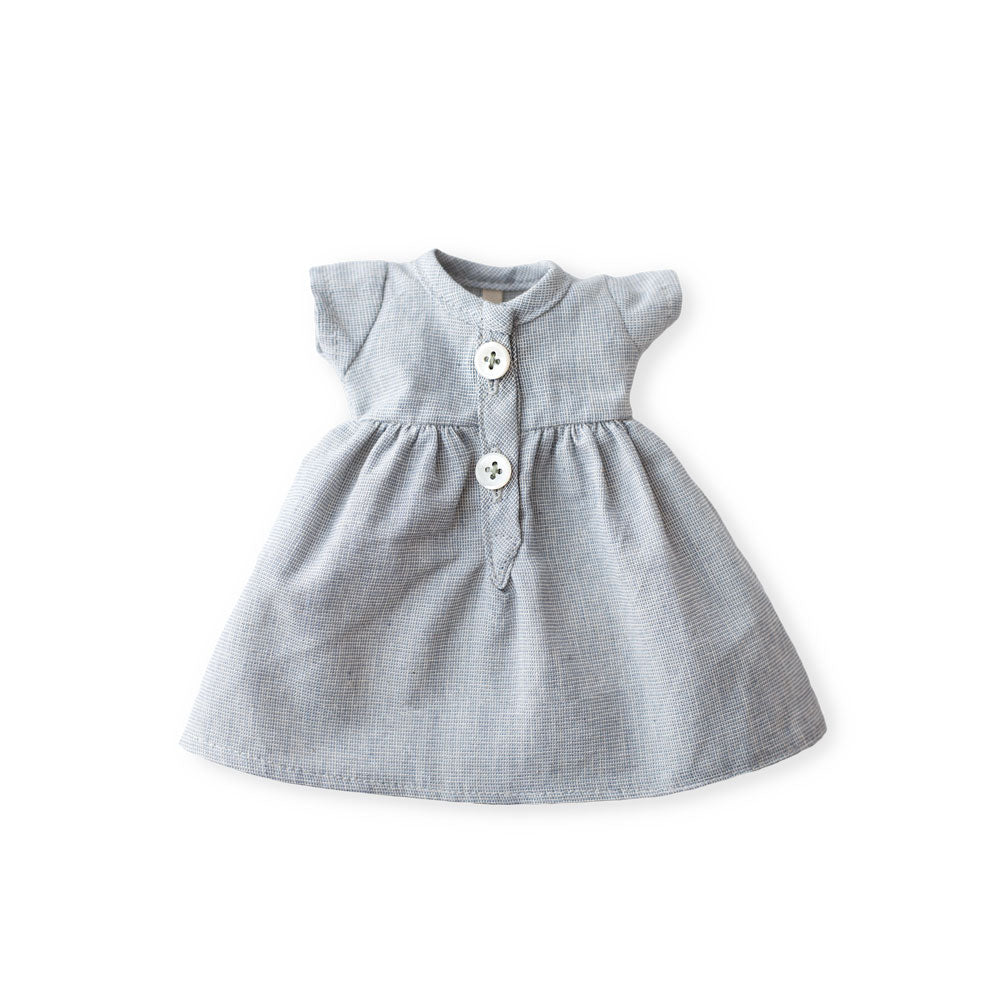 Blue Oxford Play Dress