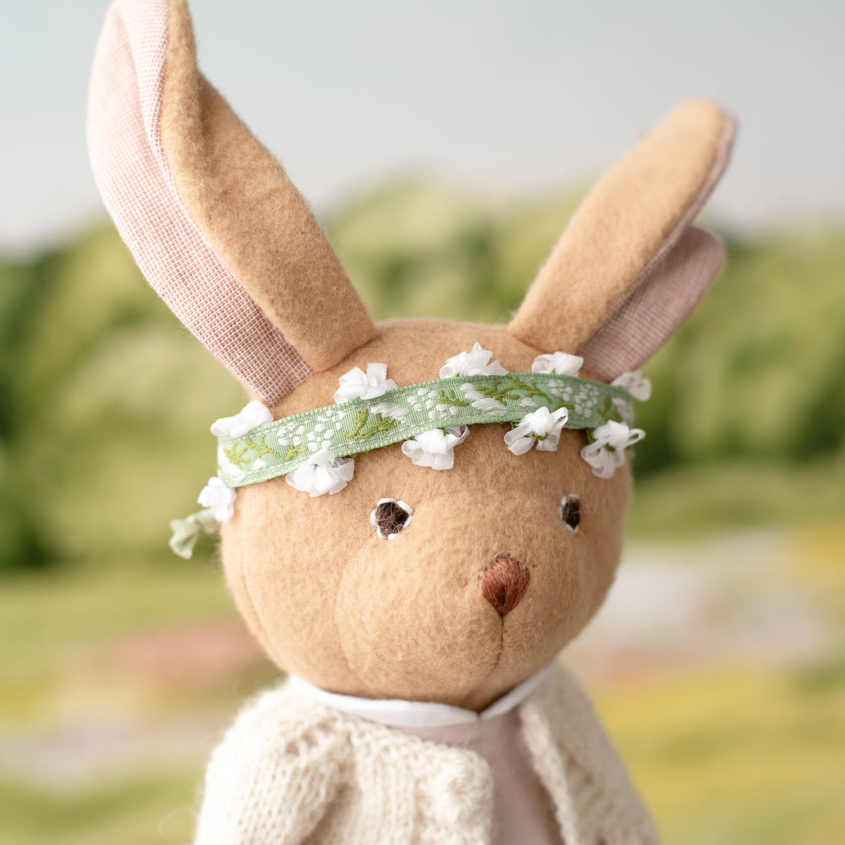 Floral Ribbon Crown