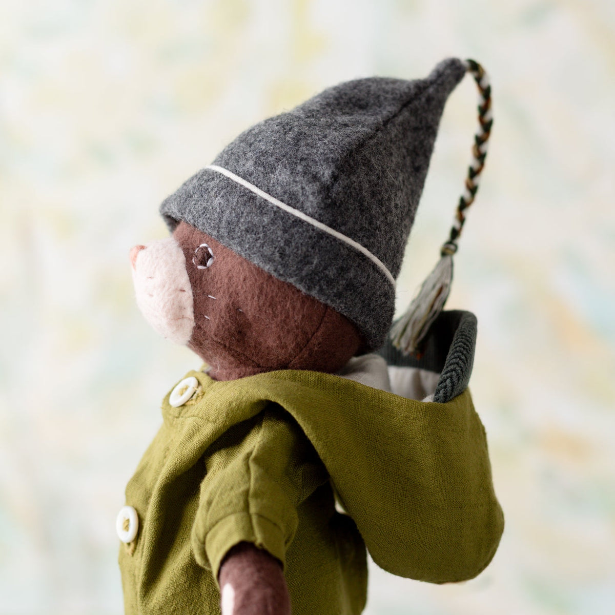 Tassel Doll Knit Hat