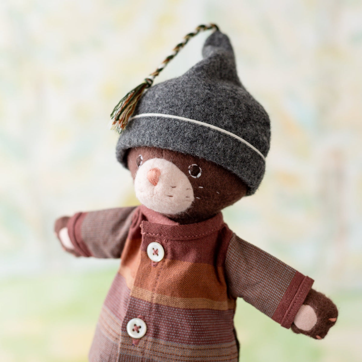 Tassel Doll Knit Hat