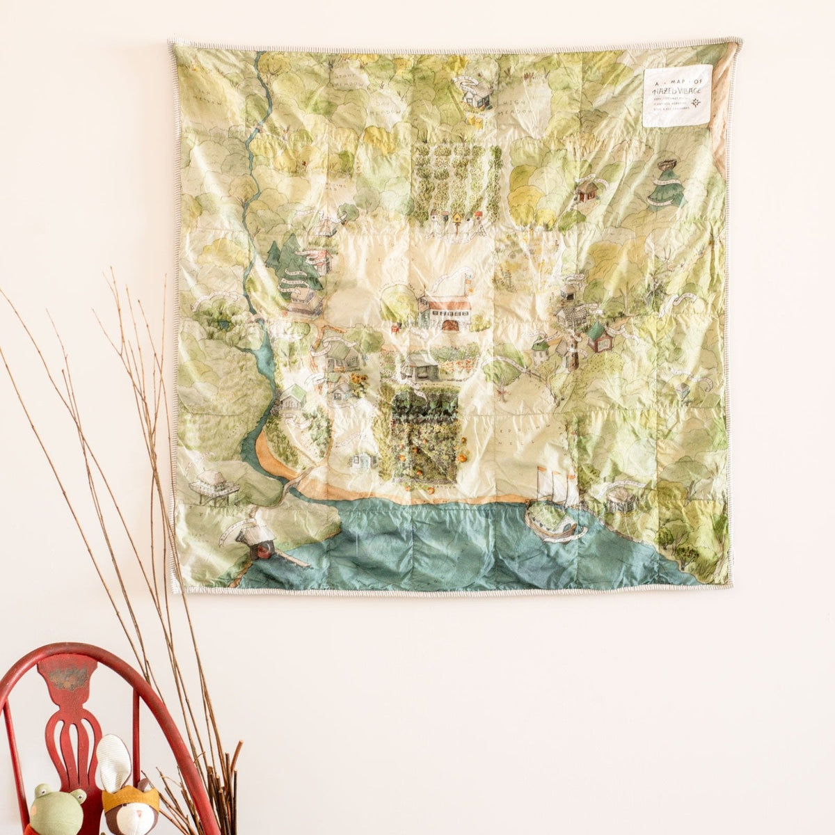Illustrated Play Quilt