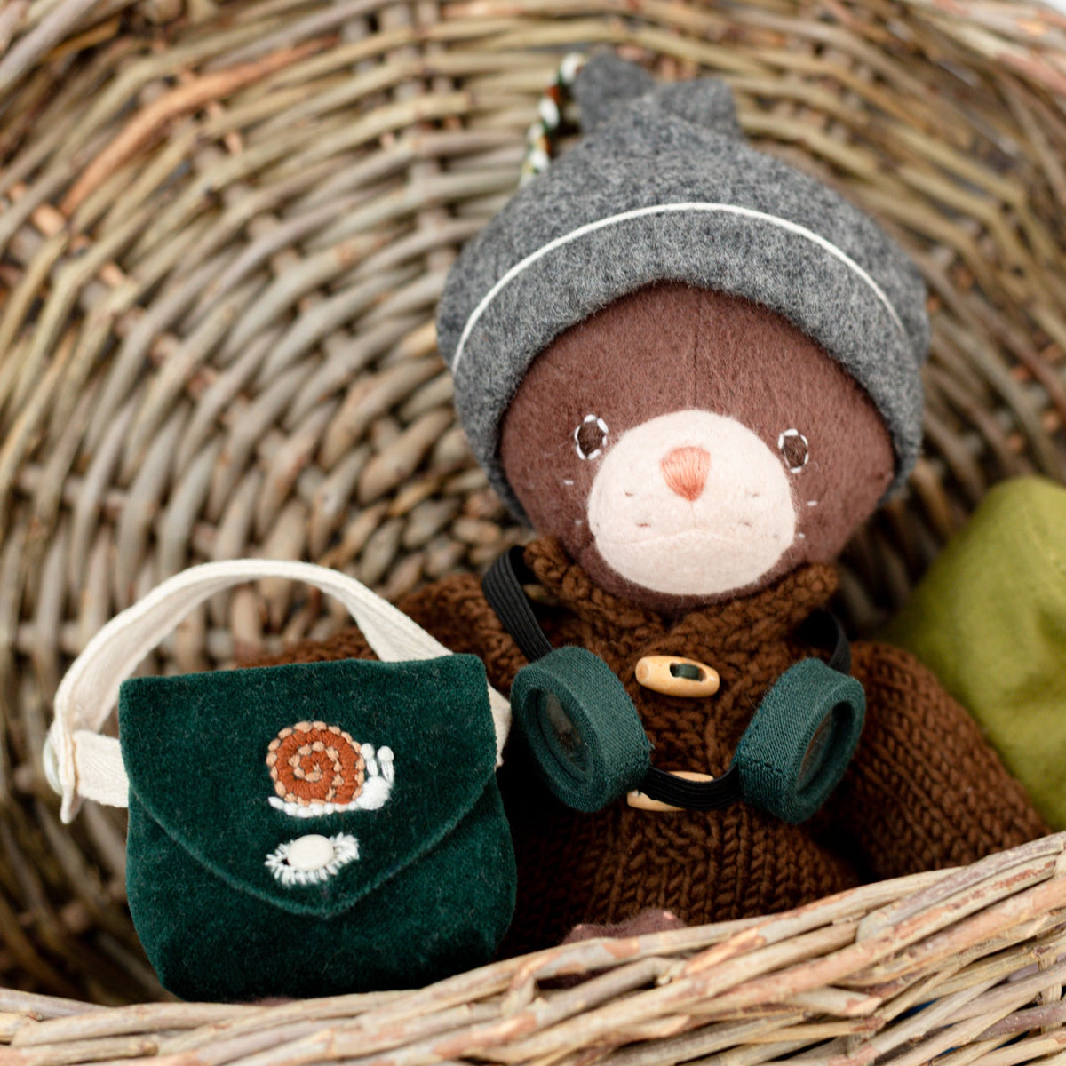 Tassel Doll Knit Hat