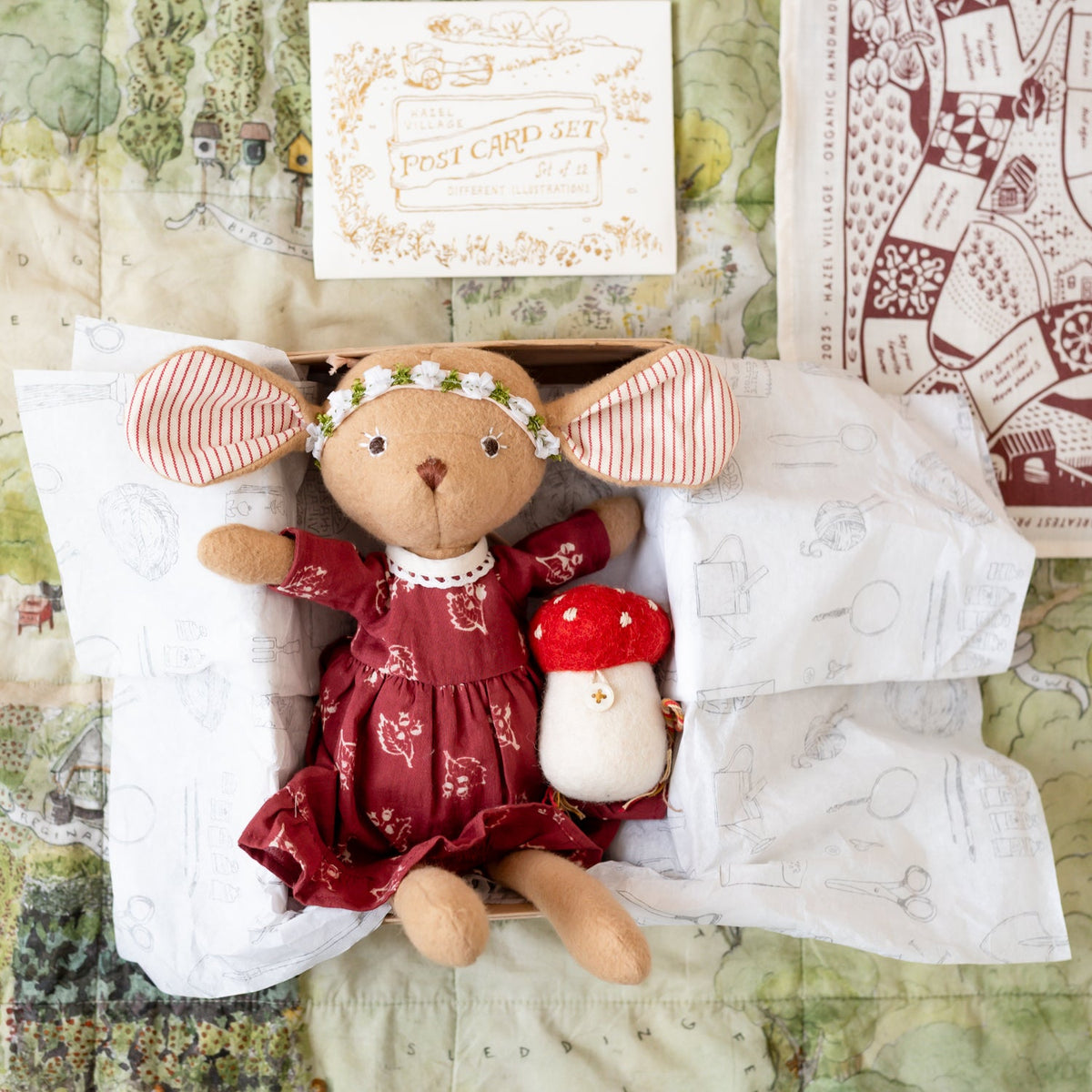 Toadstool Doll Backpack