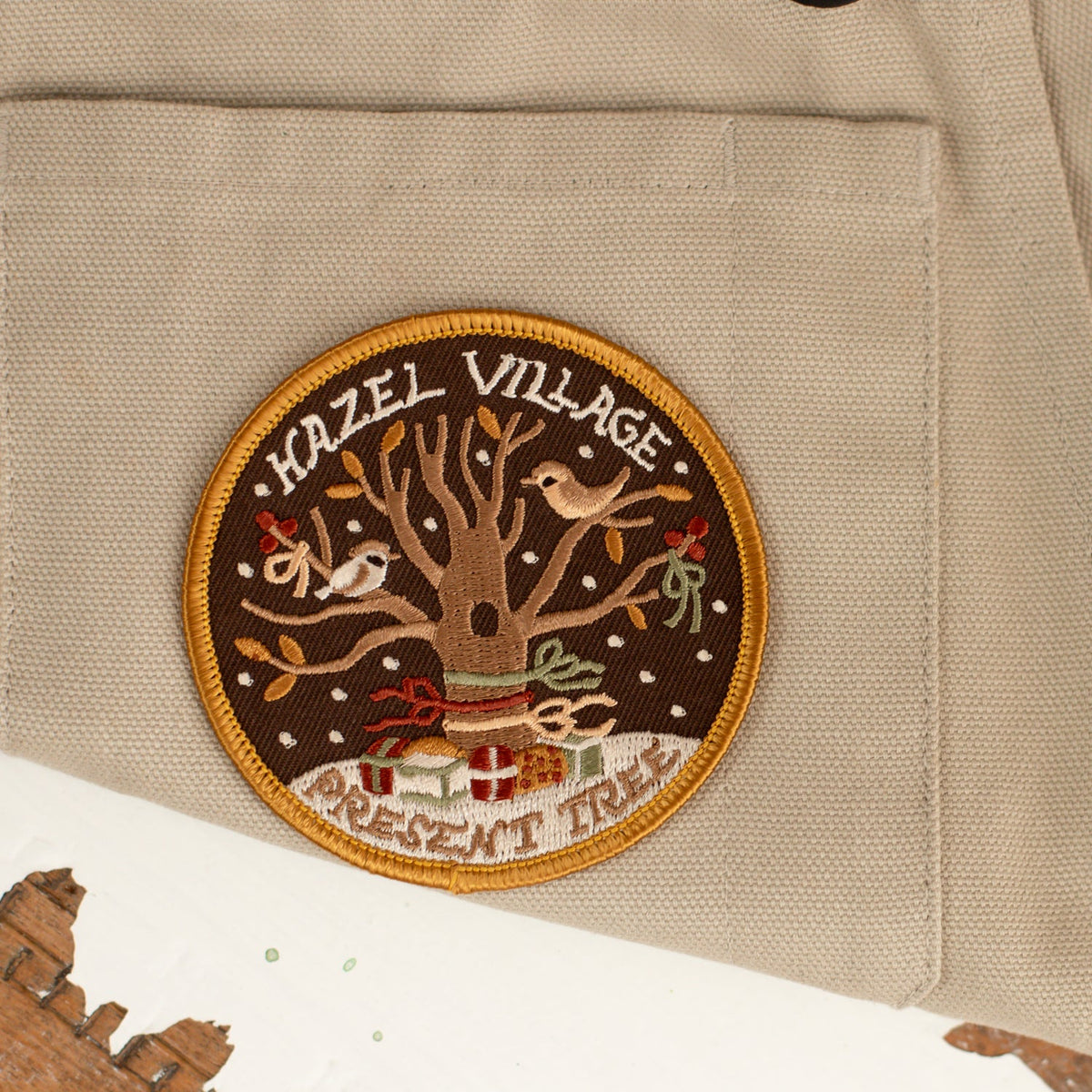 Embroidered Tree Patch